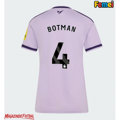 Newcastle United Sven Botman #4 Tricou Fotbal Replică 2026-27 Femei Treilea Newcastle United Sven Botman #4 Tricou Fotbal Replică 2026-27 Femei Treilea